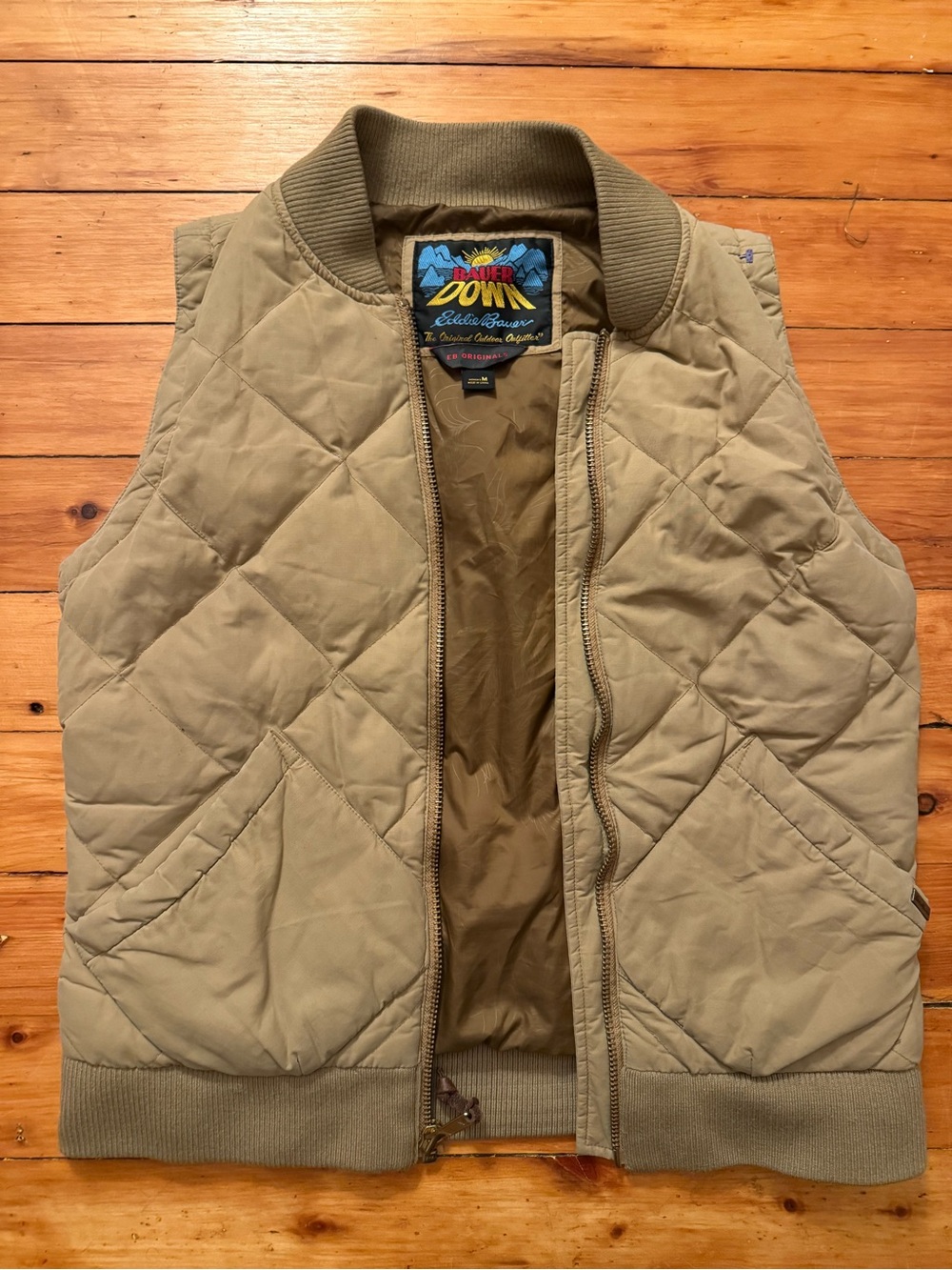 Bauer women’s Medium Down Eddie Bauer 1936 Skyliner Goose Down Vest